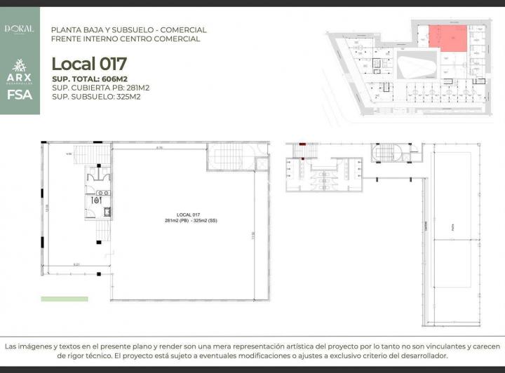 Local comercial · 606m²