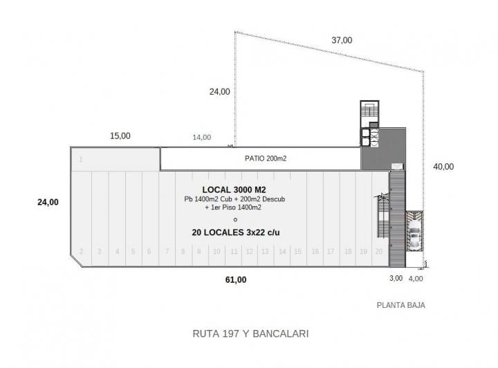 Local comercial · 2800m²