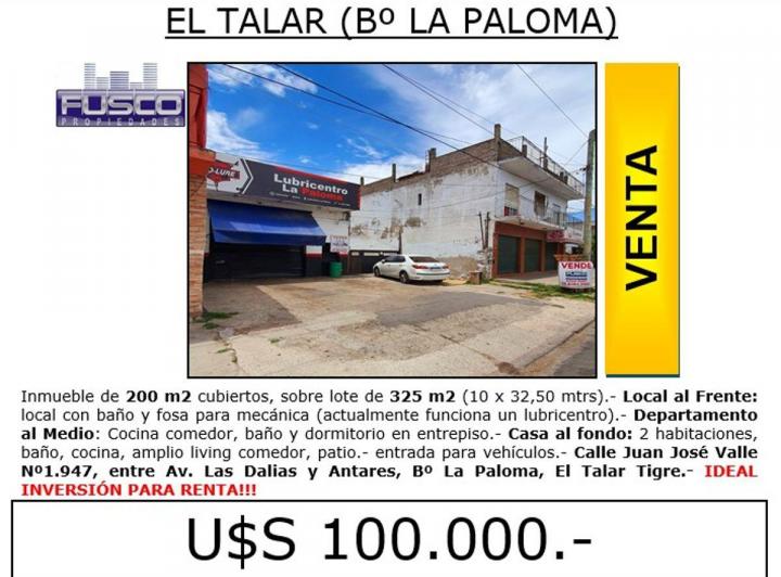 Local comercial · 200m² · 3 Dormitorios · 1 Cochera