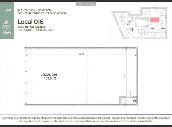 Local comercial · 105m²