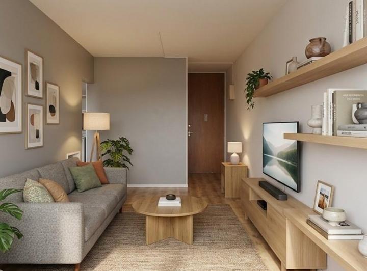Departamento · 4000m² · 2 Ambientes · 1 Cochera