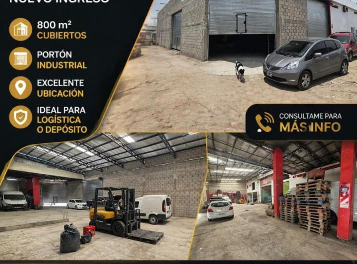 Bodega-Galpón · 600m² · 5 Cocheras