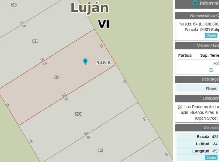 Terreno · 900m²