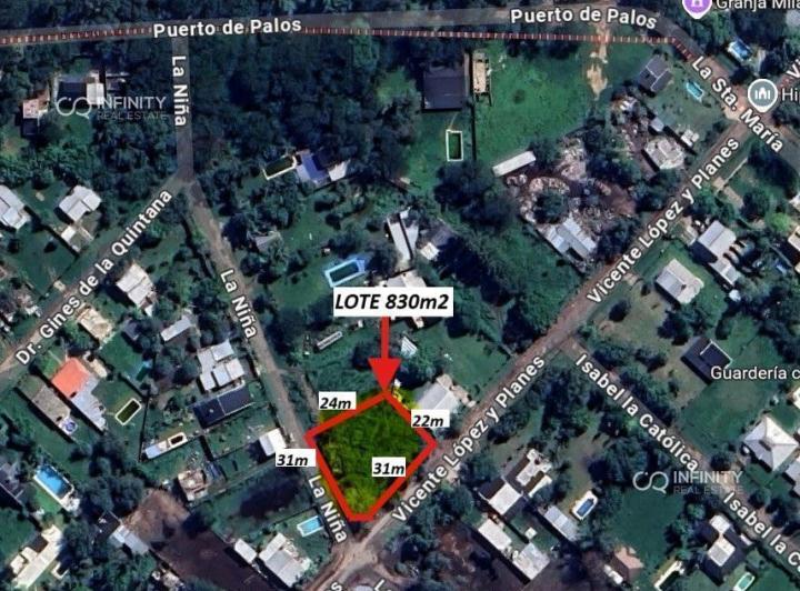 Terreno · 830m²