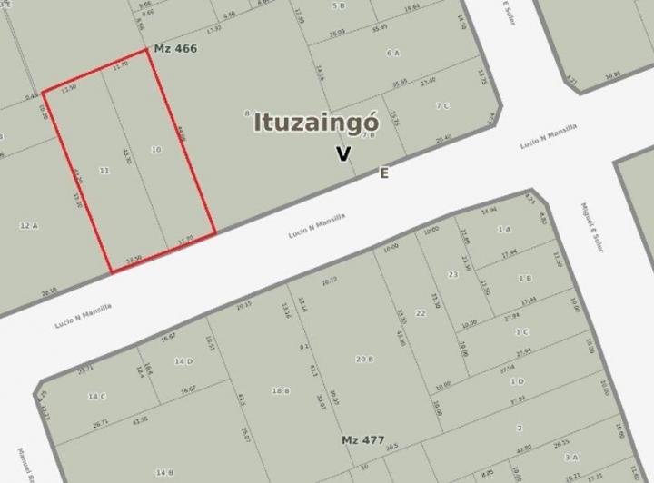 Terreno · 953m²