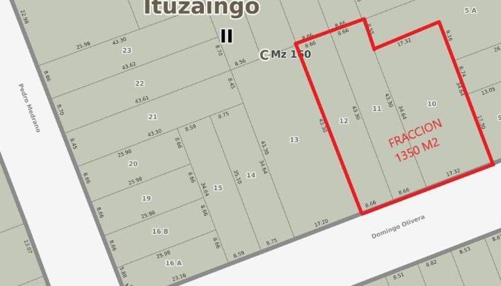 Terreno · 1350m²