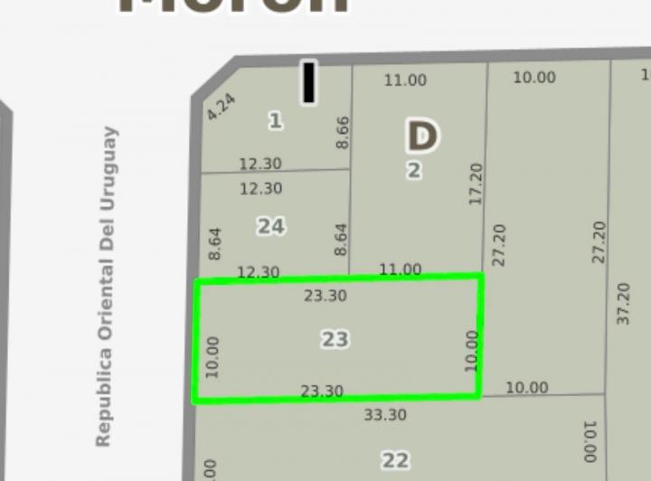 Terreno · 233m²