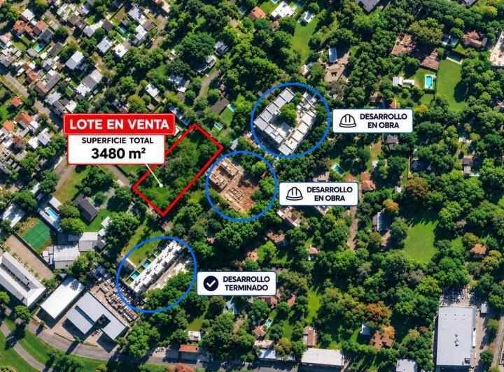 Terreno · 3480m²