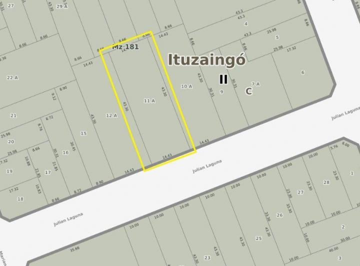 Terreno · 300m²