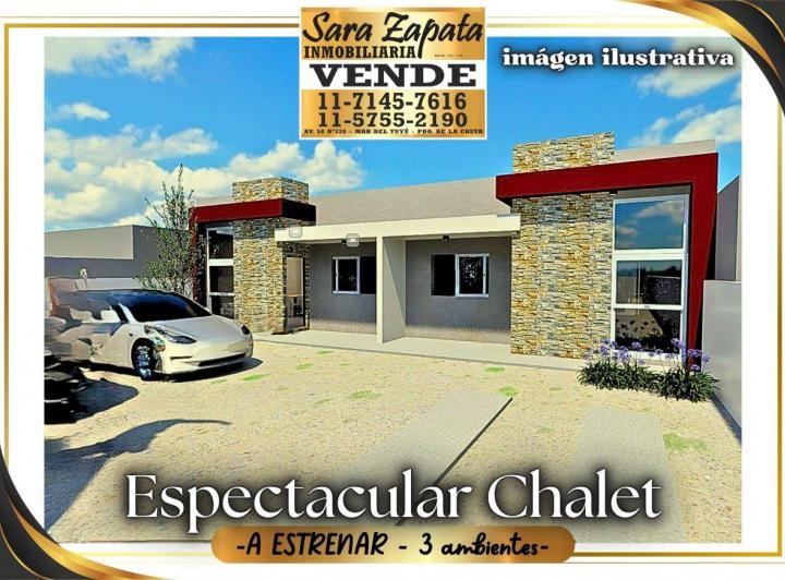 Casa · 45m² · 3 Ambientes · 1 Cochera
