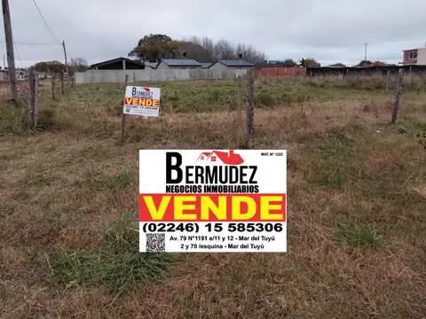 Terreno en Venta en Mar del Tuyú, Partido de La Costa