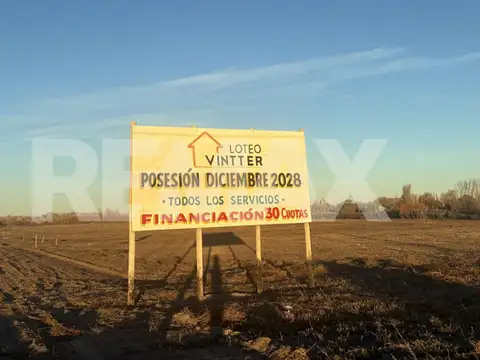 Terreno en venta en loteo vintter en general roca