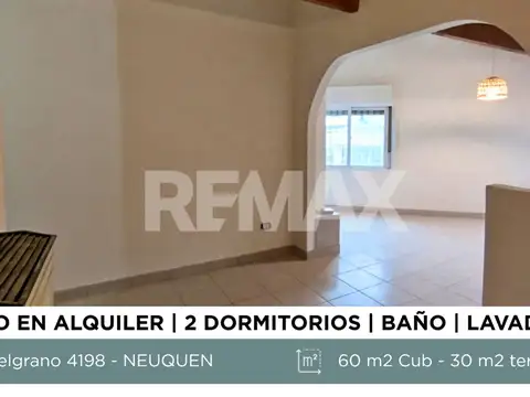 Departamento 2 dormitorios en alquiler