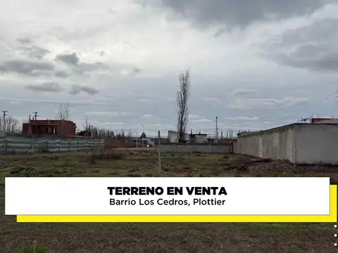 Terreno de 522 m2 los cedros plottier