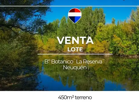 Venta lote en barrio privado la reserva