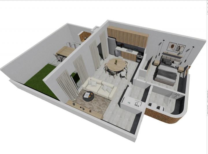 Casa · 50m² · 4 Ambientes · 1 Cochera