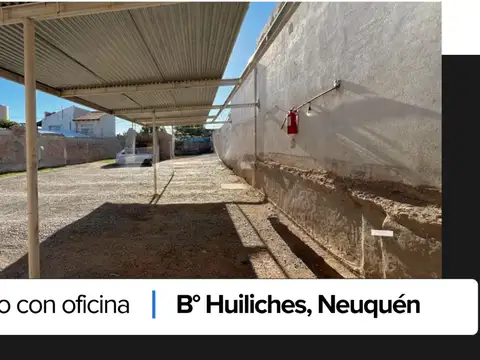 Alquiler terreno de 500m2 con oficina, neuquén