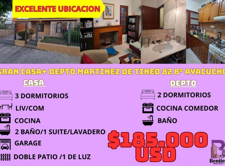 Casa · 187m² · 4 Ambientes · 1 Cochera