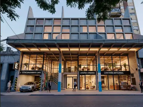 En venta edificio de cocheras más locales.