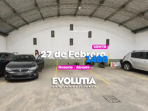 Cochera en venta 27 de febrero 1400 rosario