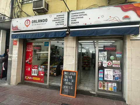 Venta fondo de comercio autoservicio microcentro