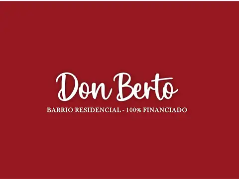 Loteo don berto, zona residencial reconquista
