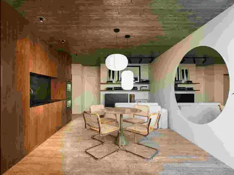 Monoambiente en construccion - zona rio
