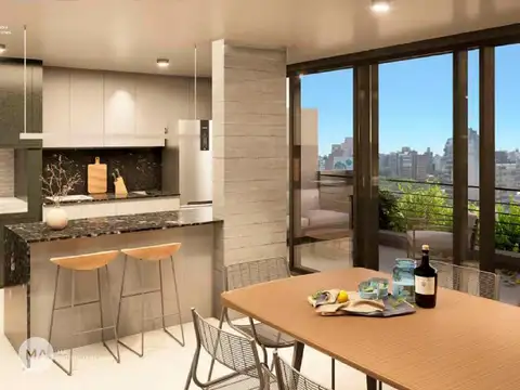 Depto 1 dormitorio, amenities - av. pellegrini 400 - martin rosario | venta