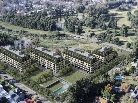 Venta - departamento 1 dormitorio con balcón - dock garden, fisherton.
