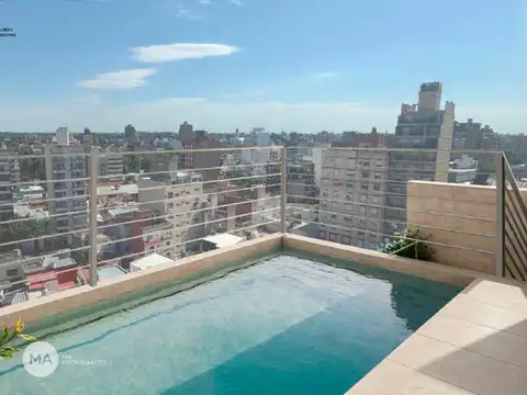 Depto 2 dormitorios, amenities - av. pellegrini 400 - martin rosario | venta