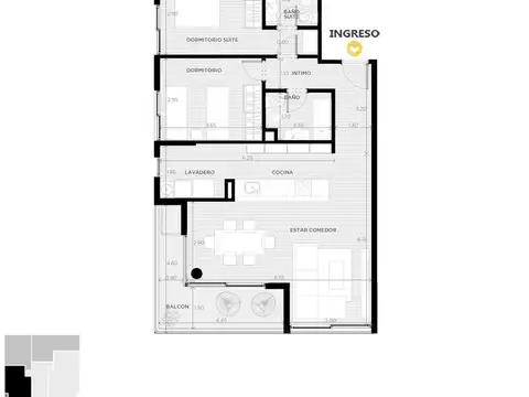 Departamento - fisherton