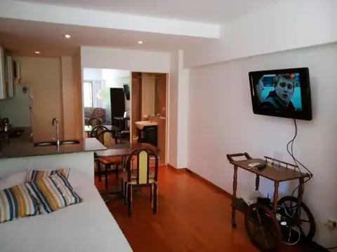 Departamento monoambiente, en alquiler temporario, las cañitas