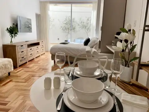 Departamento monoambiente en alquiler temporal en recoleta