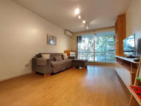 Temporal - excelente piso unico de 4 amb. con balcón terraza - edificio moderno con amenities