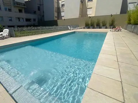 Excelente amoblado en colegiales, full amenities