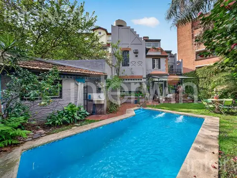 Casa en venta - 7 ambientes con dep - jardin - piscina - cochera - villa devoto