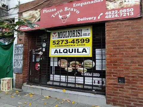 Local en alquiler en palermo
