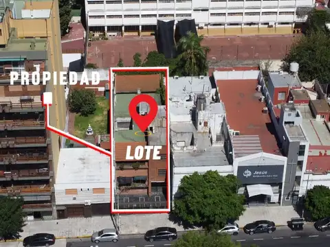 Venta lote sobre avenida carabobo flores