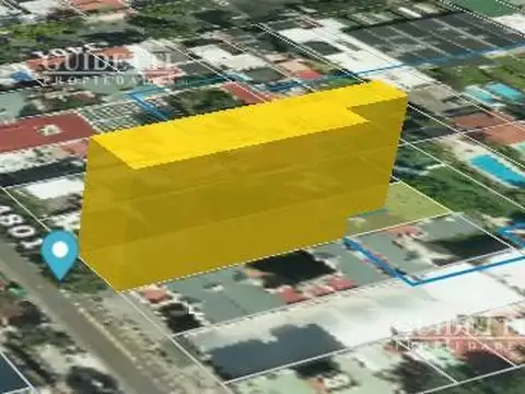 Venta terreno 8.66x46 - 1.406 vendibles   balcones   fondo en villa urquiza