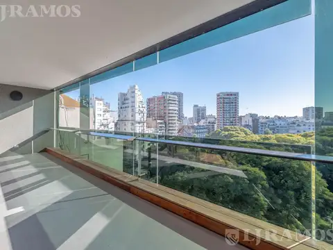 Venta - recoleta - plaza vicente lopez -  exclusivo piso moderno a estrenar - seg 24 hs