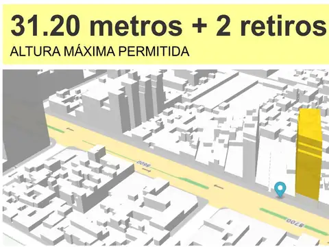 Venta lote corredor medio 3600m2 vendibles