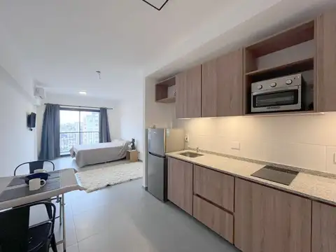 Alquiler monoambiente c/balcon a estrenar amoblado