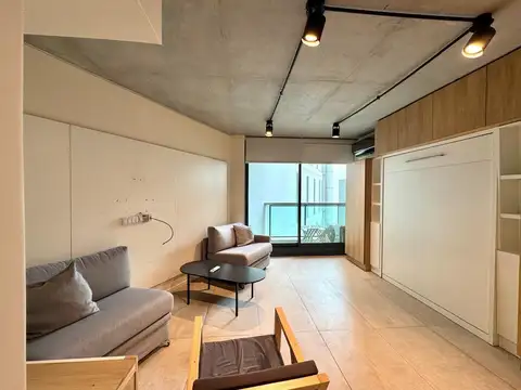 Alquiler departamento monoambiente equipado en palermo hollywood