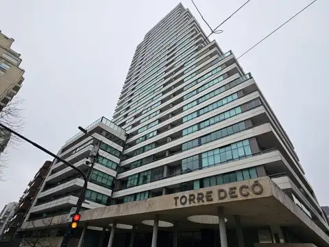 Alquiler 2 amb c/cochera torre deco recoleta full amenities