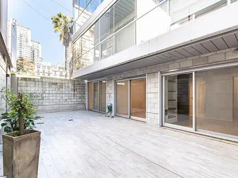 Departamento en venta y alquiler - palermo chico con patio 2 dormitorios cochera luminoso