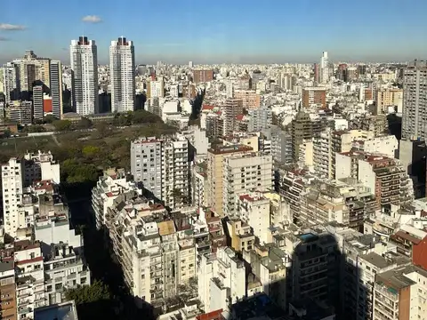 Impecable 3ambiente 78 m2 altisimo con chochera y baulera, balcon vista al uruguay