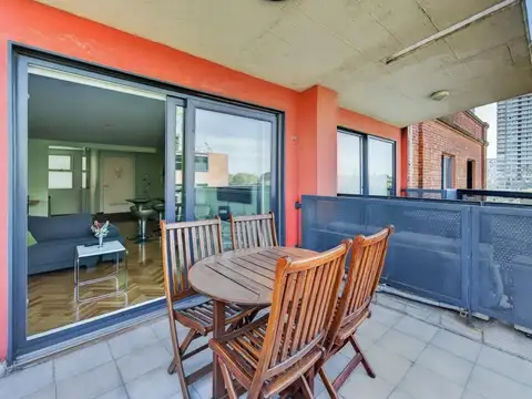 Departamento puerto madero alquiler 2 ambientes loft  c/balcon terraza  al dique