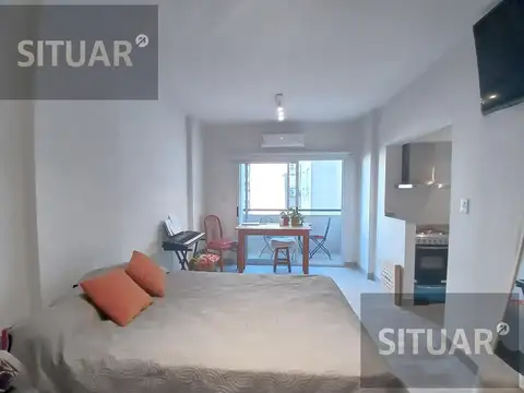 Alquiler departamento 1 ambiente con balcon y full amenities en monserrat apto profesional