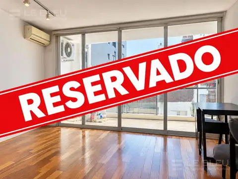 Semipiso de 2 ambientes con balcón en villa crespo