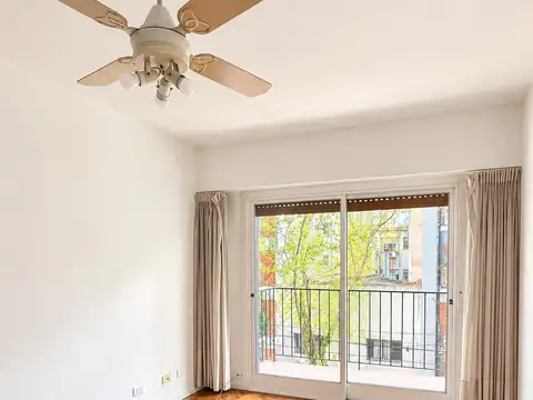 2 ambientes al frente con balcon en palermo